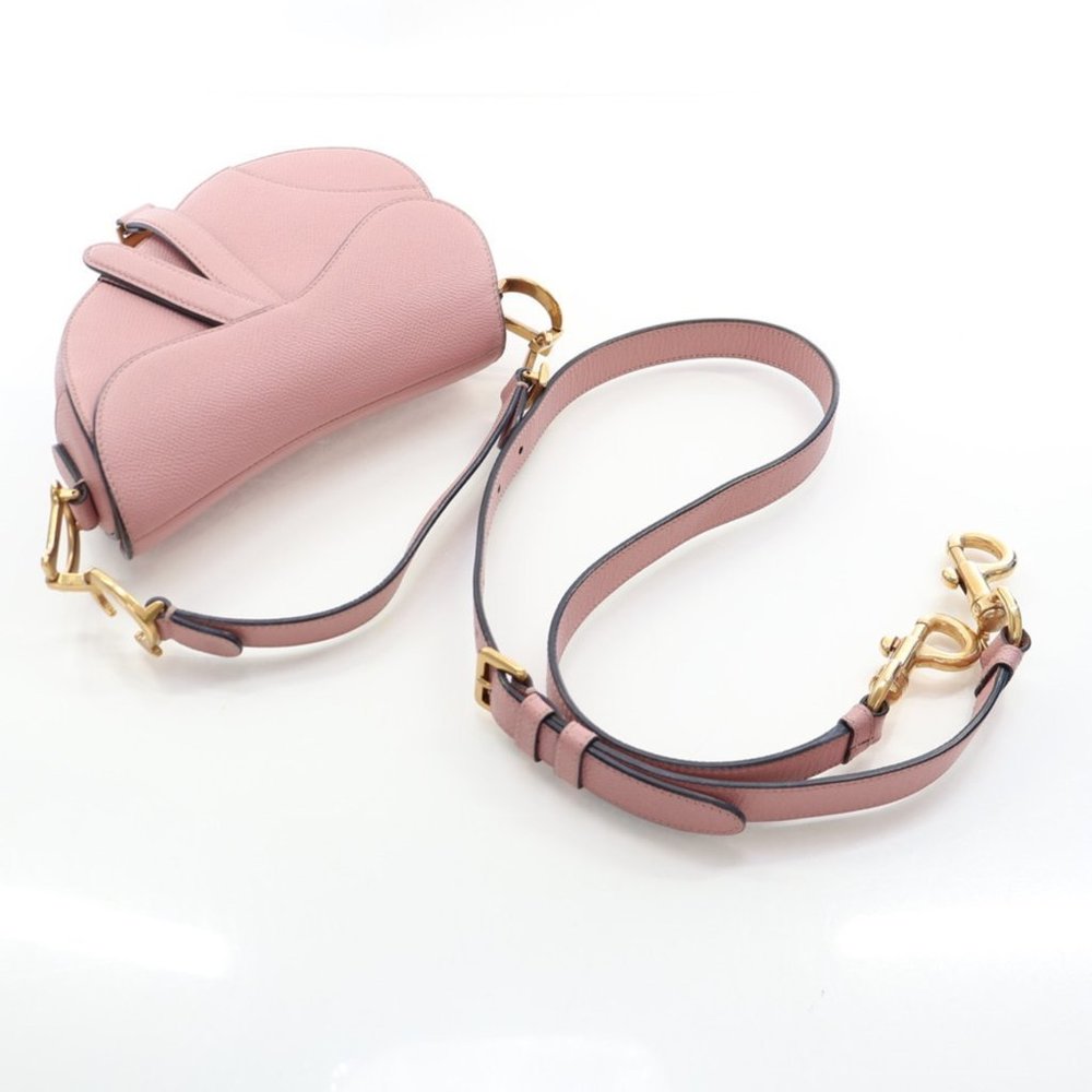 Dior Mini Calfskin Saddle Bag - Picture 11 of 16